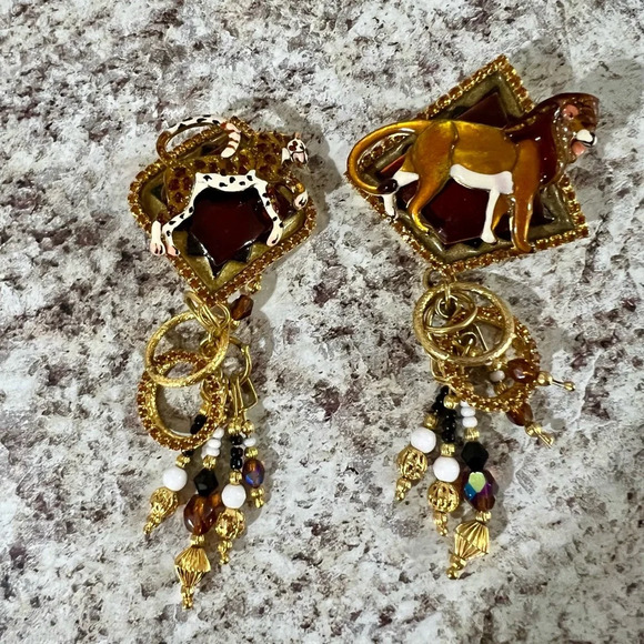 Lunch at the Ritz Jewelry - Lunch At The Ritz Earrings “READ DESCRIPTION”